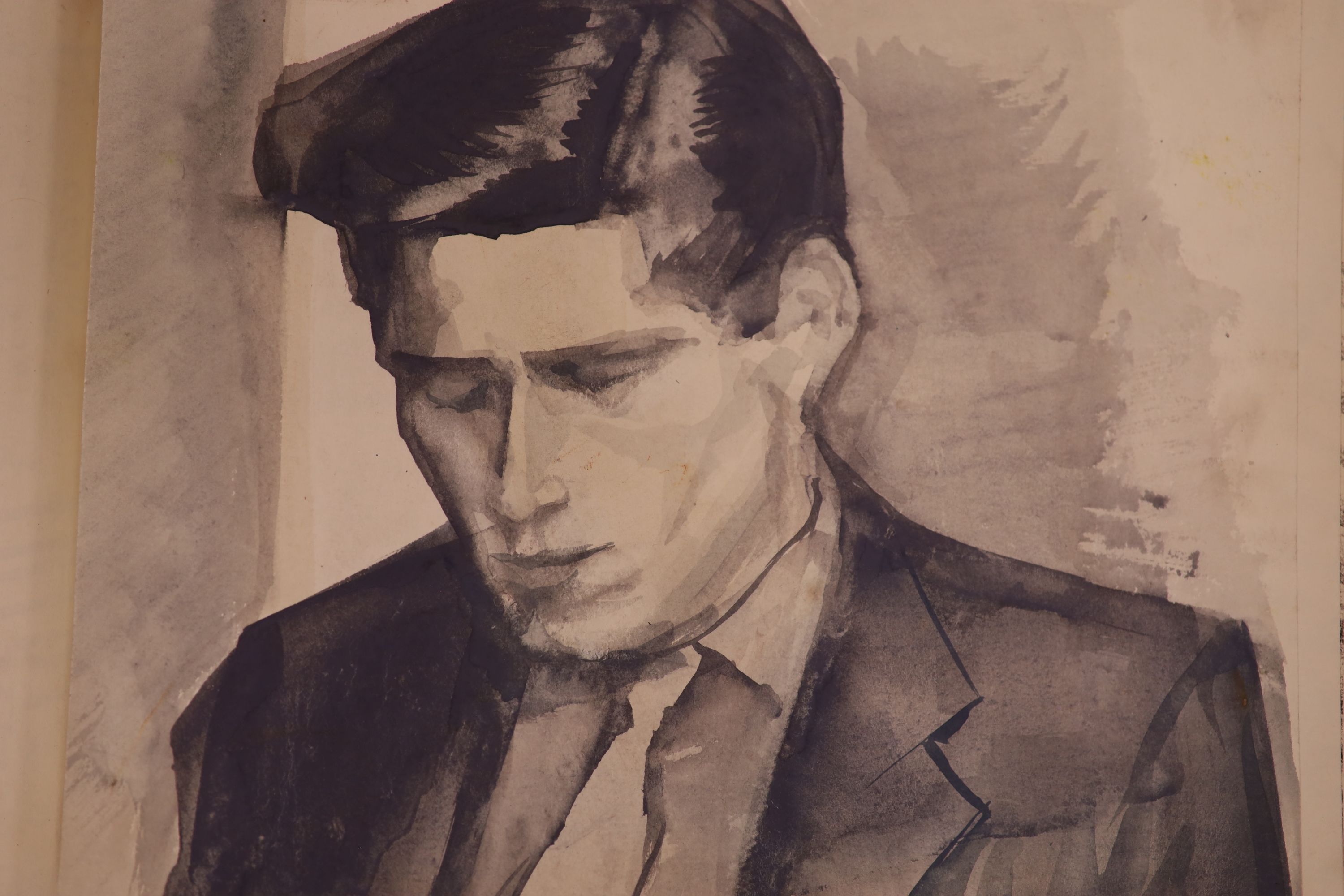 M.H. Hoad, artist sketch book mainly with caricatures together with a group of other assorted artwork